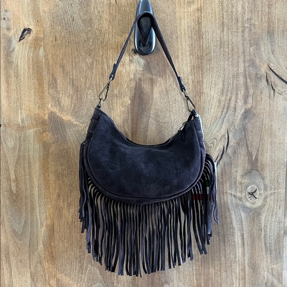 Marlon Firenze Handbags - Marlon Firenze | Chocolate Leather Hobo Bag w/ Interchangeable Crossbody Strap